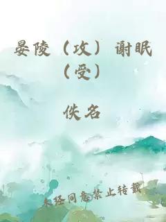 晏陵（攻）谢眠（受）