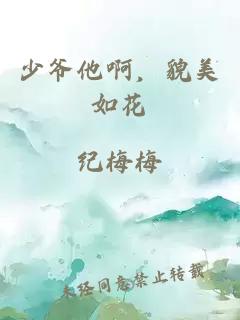 少爷他啊，貌美如花